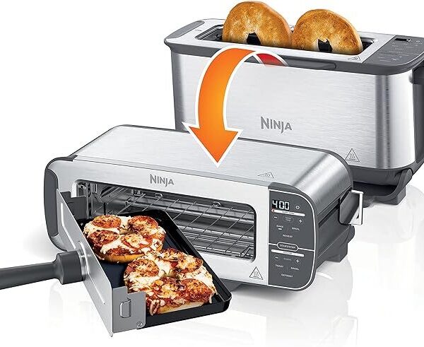 Ninja 2-in-1 Flip Toaster, 2-Slice Capacity